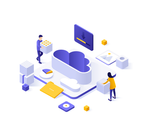 Cloud File Access  Illustration