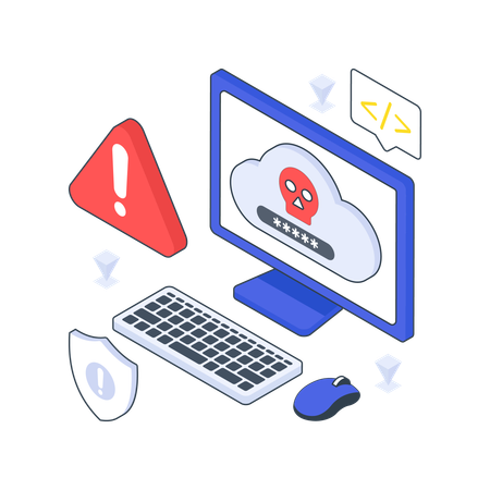 Cloud-Hacking  Illustration