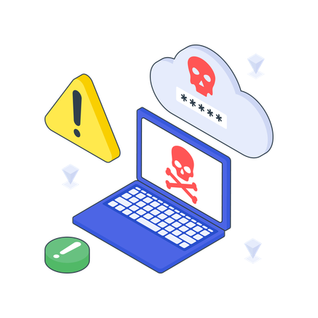 Cloud Hacking  Illustration