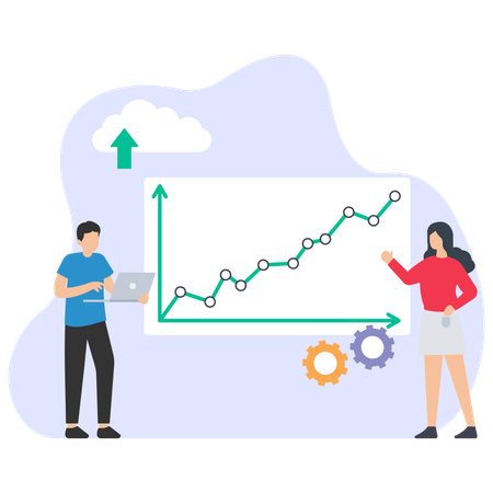 Cloud-Verwaltung  Illustration