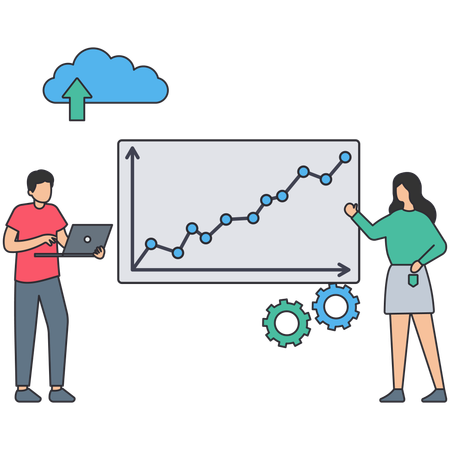 Cloud-Verwaltung  Illustration