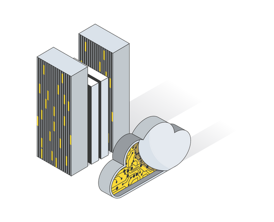 Cloud management  Illustration