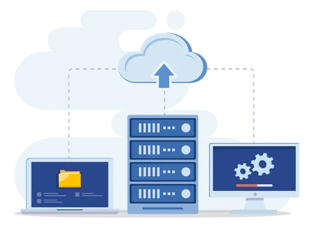 Cloud Network  Illustration