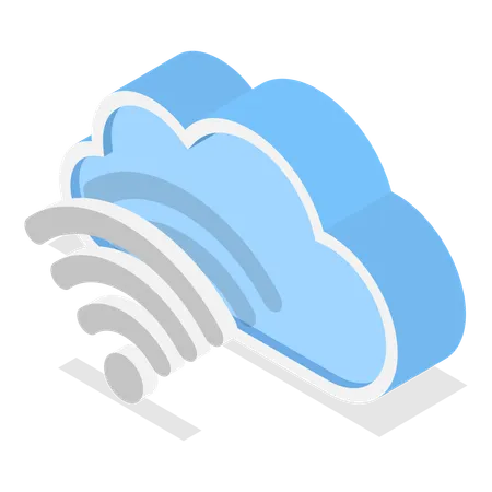 Cloud network  Illustration