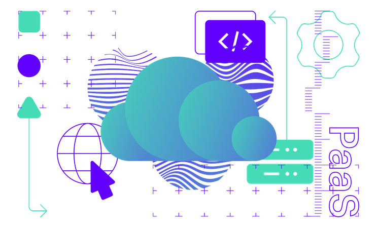 Cloud PaaS  Illustration