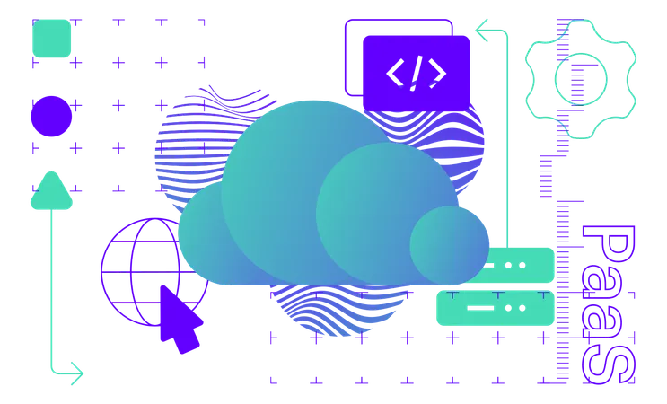 Cloud PaaS  Illustration