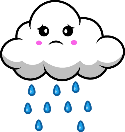 Cloud Rainy  Illustration