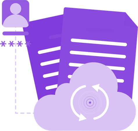 Cloud Security Checking  Illustration