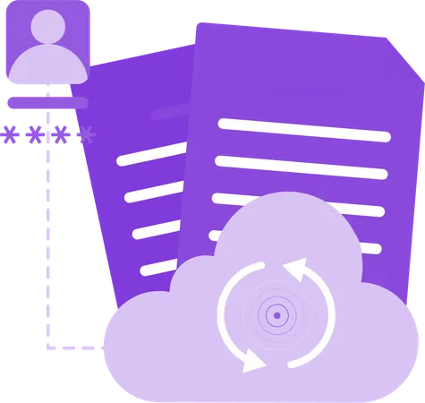Cloud Security Checking  Illustration