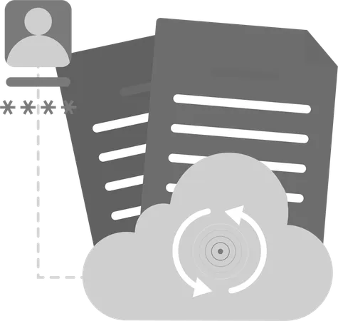 Cloud Security Checking  Illustration