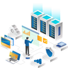 cloud-server illustrations