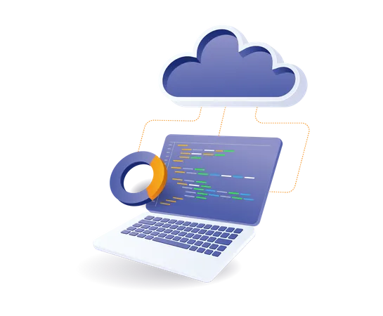 Cloud server programming language analysis  Illustration