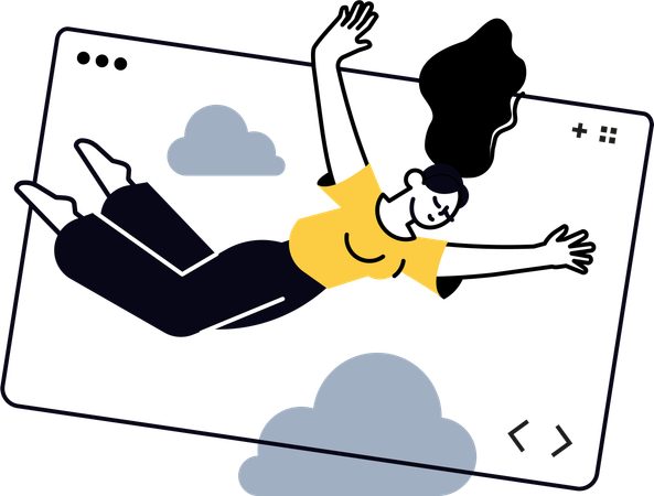 Cloud services  Illustration