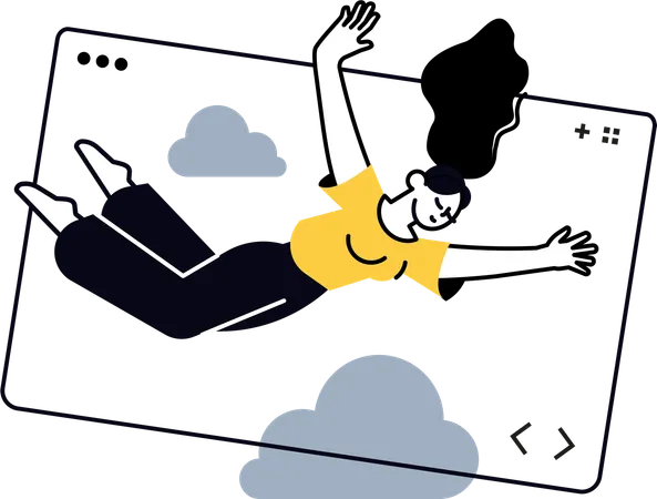 Cloud services  Illustration