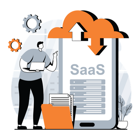 Cloud Storage  Illustration
