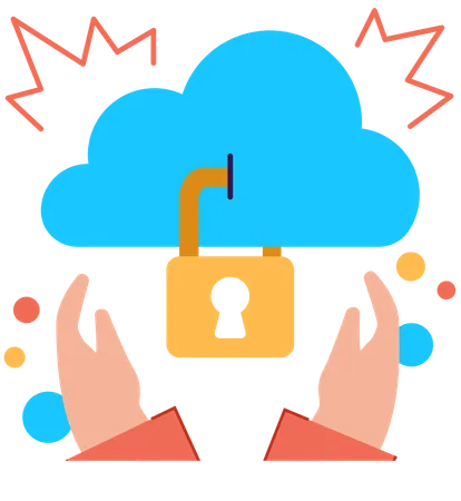 Cloud Storage security  Illustration