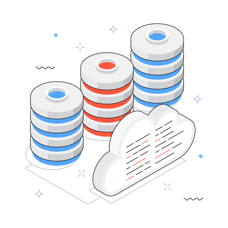 Cloud System Integration  Illustration