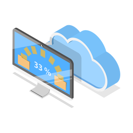 Cloud-Technologien  Illustration