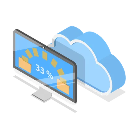 Cloud-Technologien  Illustration