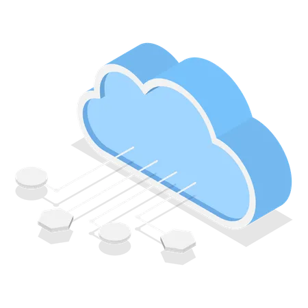 Cloud Technologies  Illustration