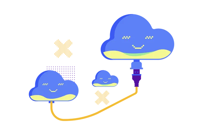 Cloud To Cloud Backup  Illustration