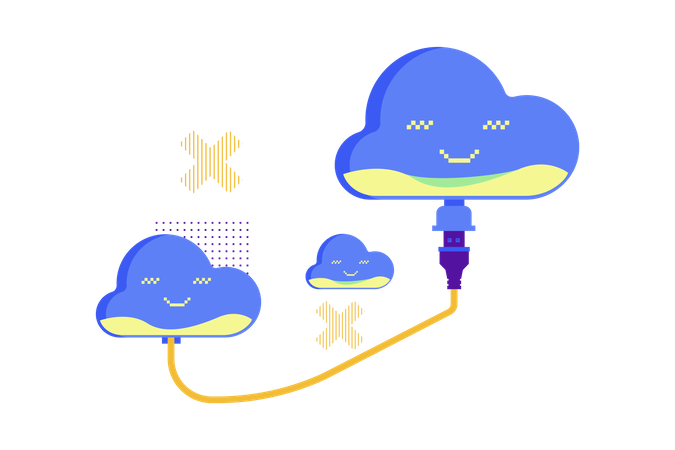 Cloud To Cloud Backup  Illustration