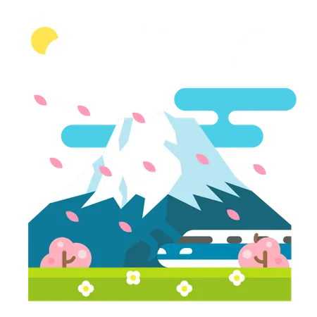 Cloudy weather  Illustration