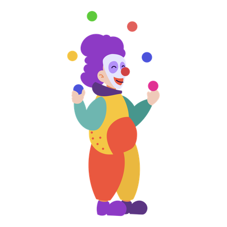 Clown  Illustration