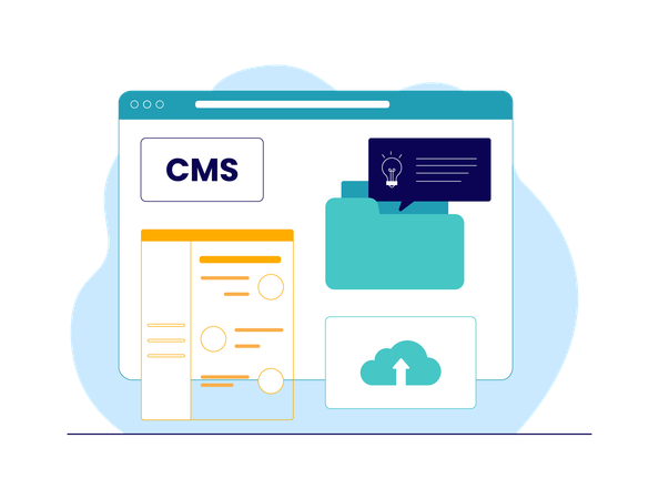 CMS data and folder  Illustration