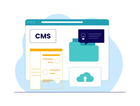 CMS data and folder  Illustration