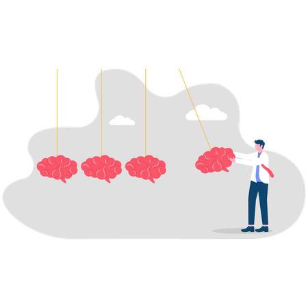 Coaching de equipos para alcanzar el éxito empresarial  Ilustración