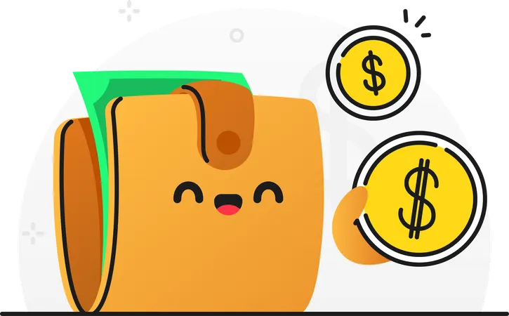 Recaudación de dinero  Ilustración