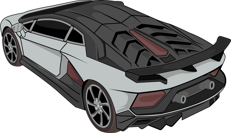 Coche de carreras  Ilustración