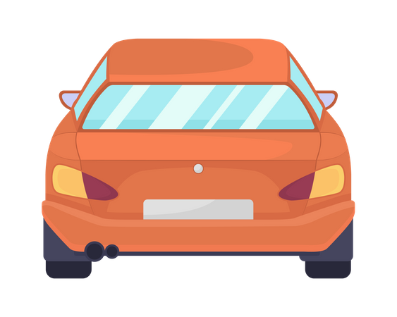Coche de pasajeros  Ilustración