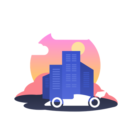 Coche deportivo  Illustration