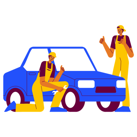 Coche tuneado Illustration