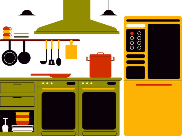 Cocina  Ilustración