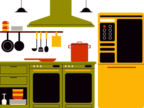 Cocina  Ilustración