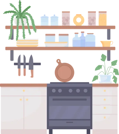 Cocina  Ilustración