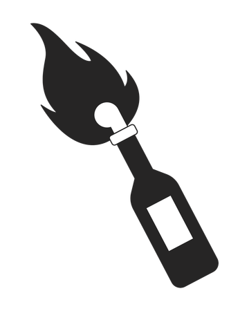 Cocktail Molotov  Illustration