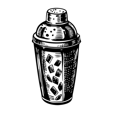 Cocktail Shaker  Illustration