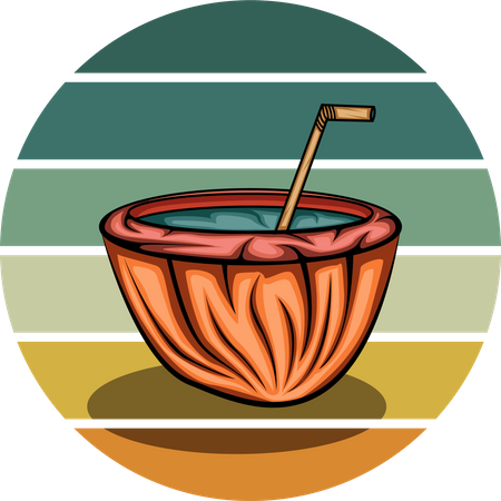 Coconut  Illustration