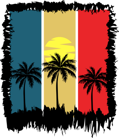 Coconut tree  Illustration