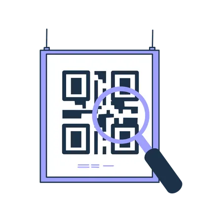 Analyse de code à barres  Illustration