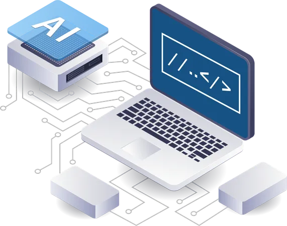 Code de programme pour le développement de réseaux d'intelligence artificielle  Illustration