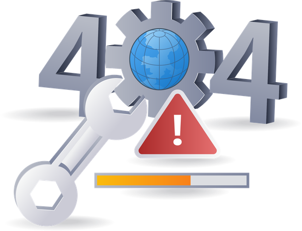 Code d'erreur 404  Illustration