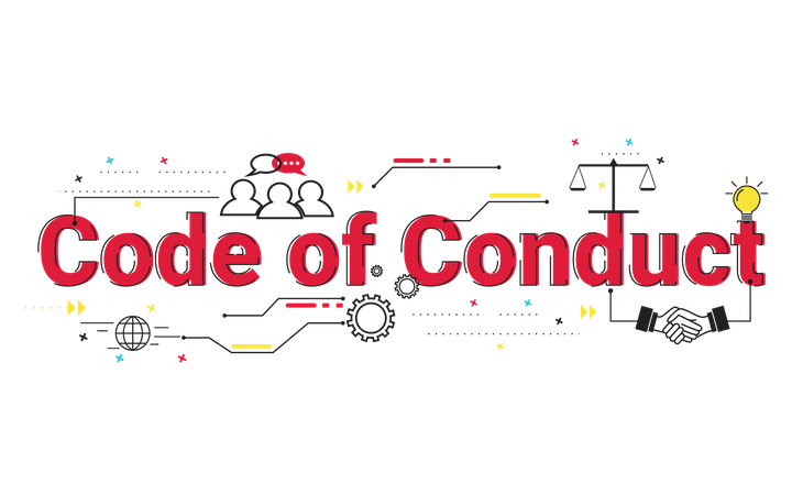 Code Of Conduct  Illustration