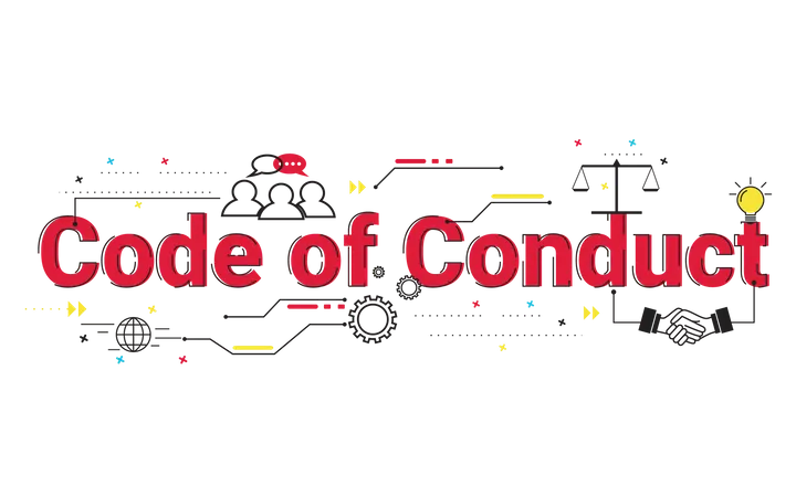 Code Of Conduct  Illustration