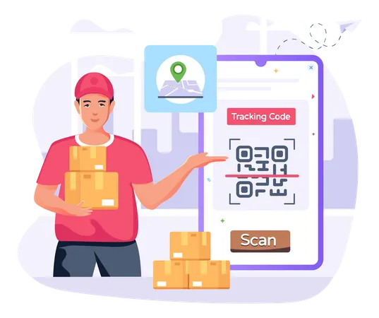 Code Tracking  Illustration