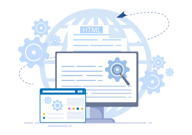 Programmazione html  Illustration